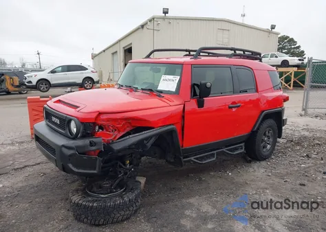 2012 Toyota Fj Cruiser z USA, uszkodzony, nr VIN JTEBU4BF7CK130870